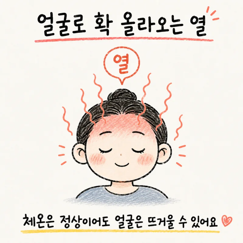 인천 송도 안면홍조 · 얼굴 열감 상열감