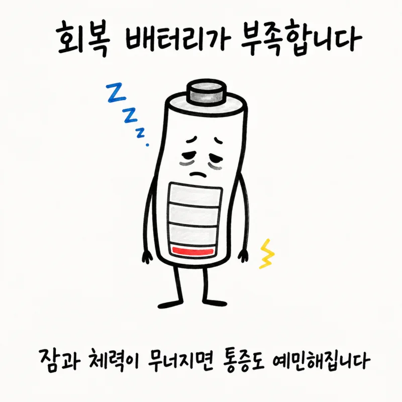 만성통증증후군 주요 원인어떻게 누적되는가