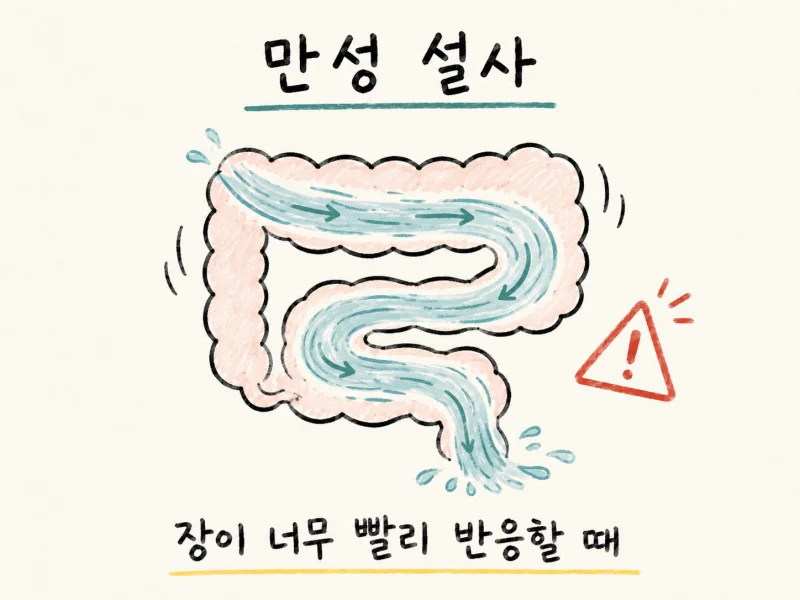 인천 송도 만성 설사·과민성대장증후군 설사형·기능성 설사