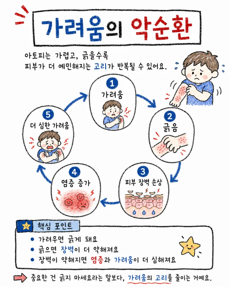 아토피 피부염의 주요 원인