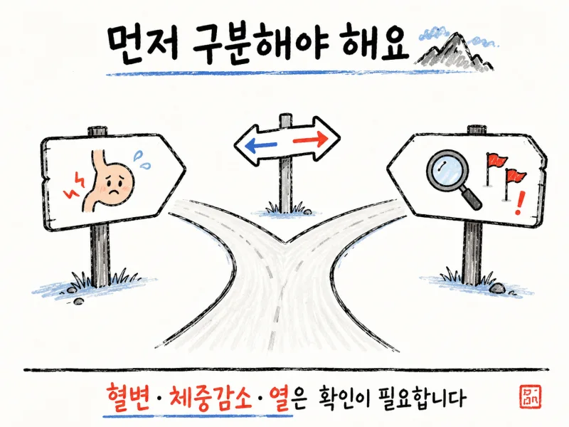 검사가 정상이어도 불편할 수 있는 이유