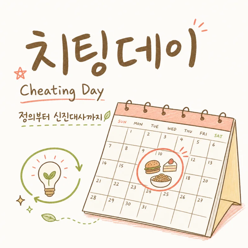 치팅데이 뜻, 사전적으로 보면