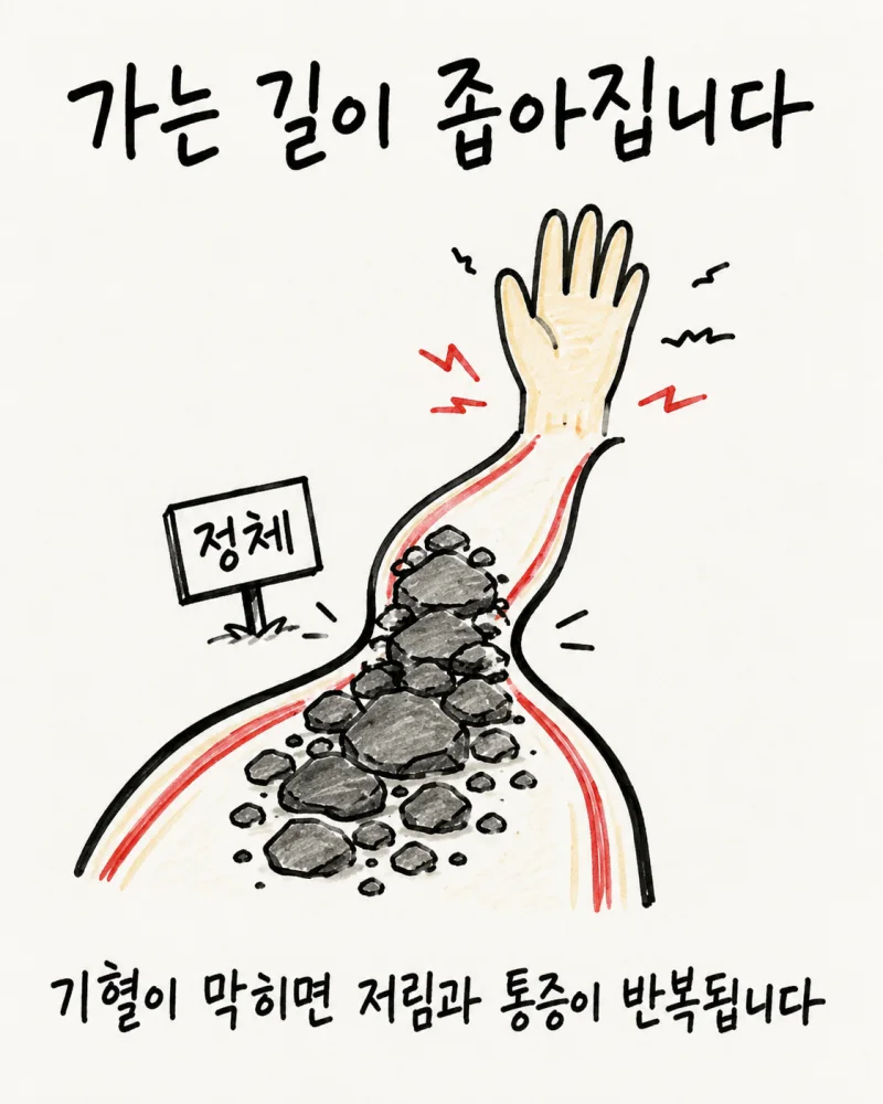레이노증후군 주요 원인