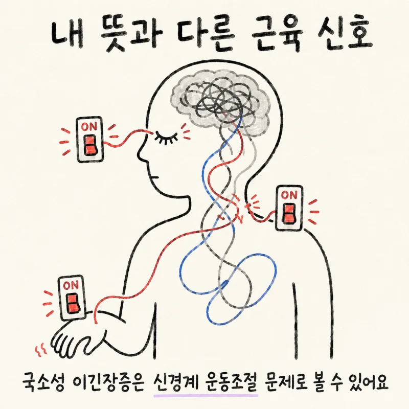 인천 송도 국소성 이긴장증 · 경부 이긴장증 · 서경