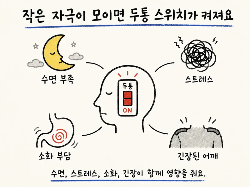 편두통은 왜 자꾸 반복될까요?