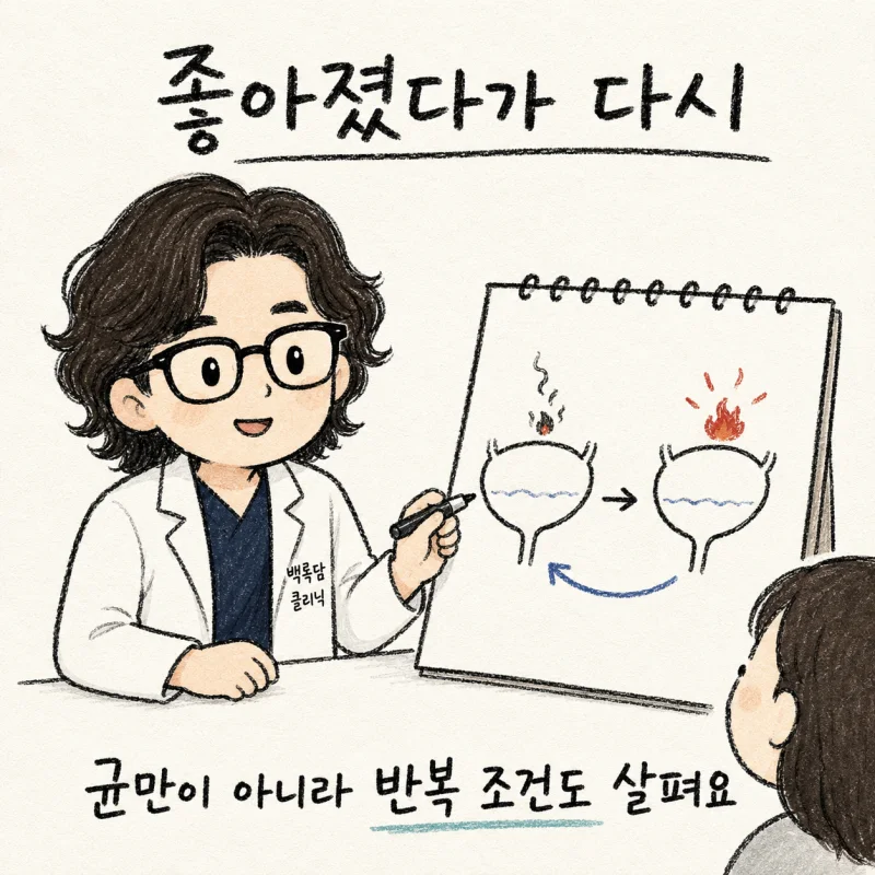 방광염은 어떤 병인가요?