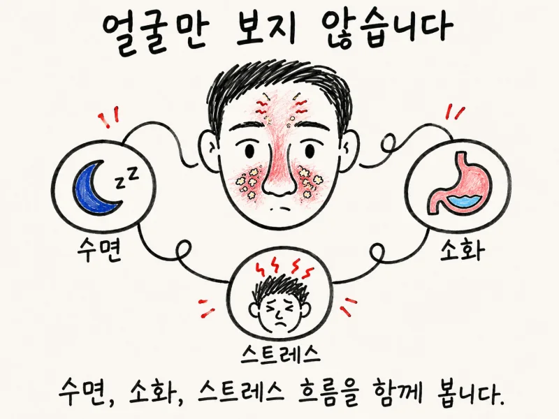 이런 표현으로 내원하시는 분들이 많습니다