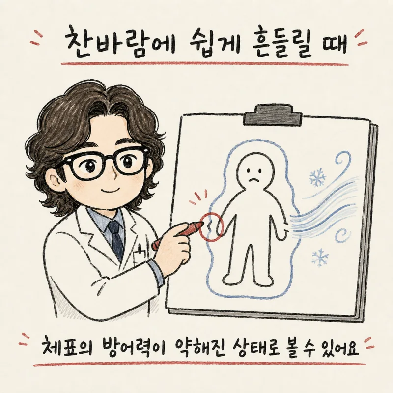 검사는 정상인데 왜 계속 추울까요?