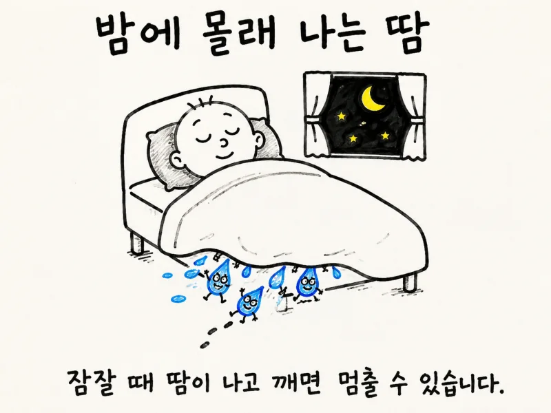 다한증의 주요 원인