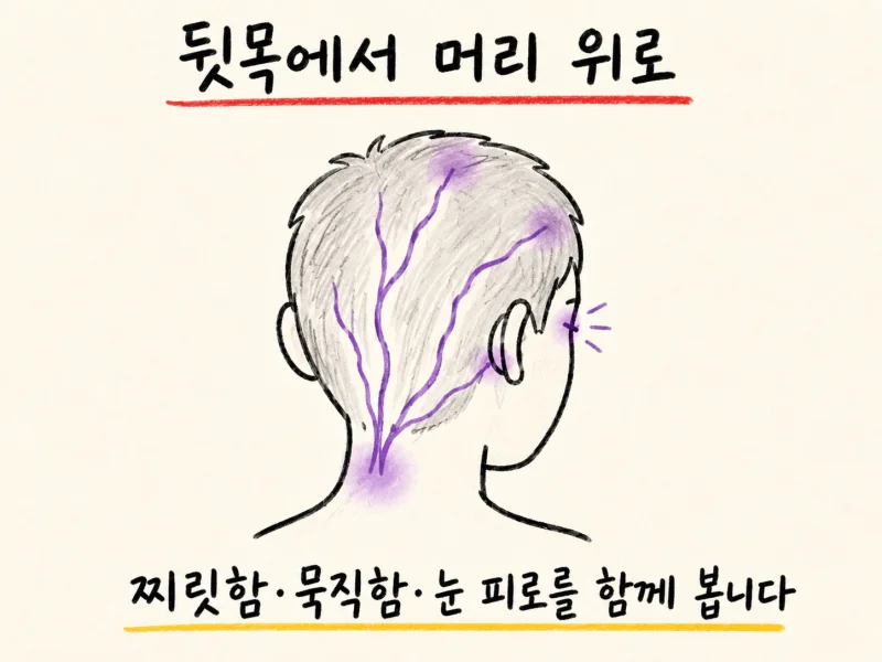 경추성 두통의 주요 원인