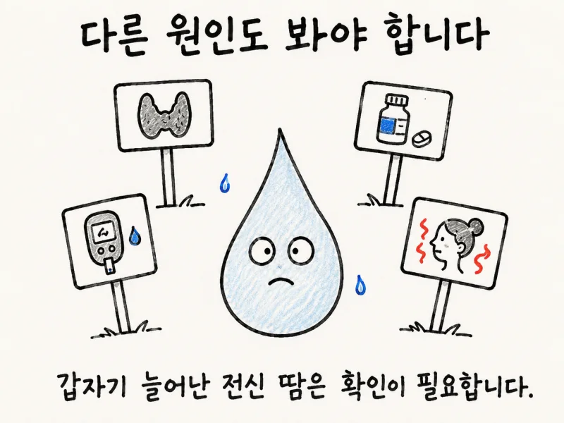 이런 표현으로 내원하시는 분들이 많습니다