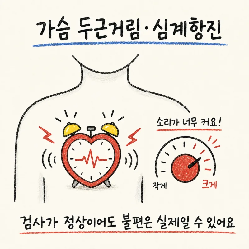 인천 송도 가슴 두근거림·심계항진