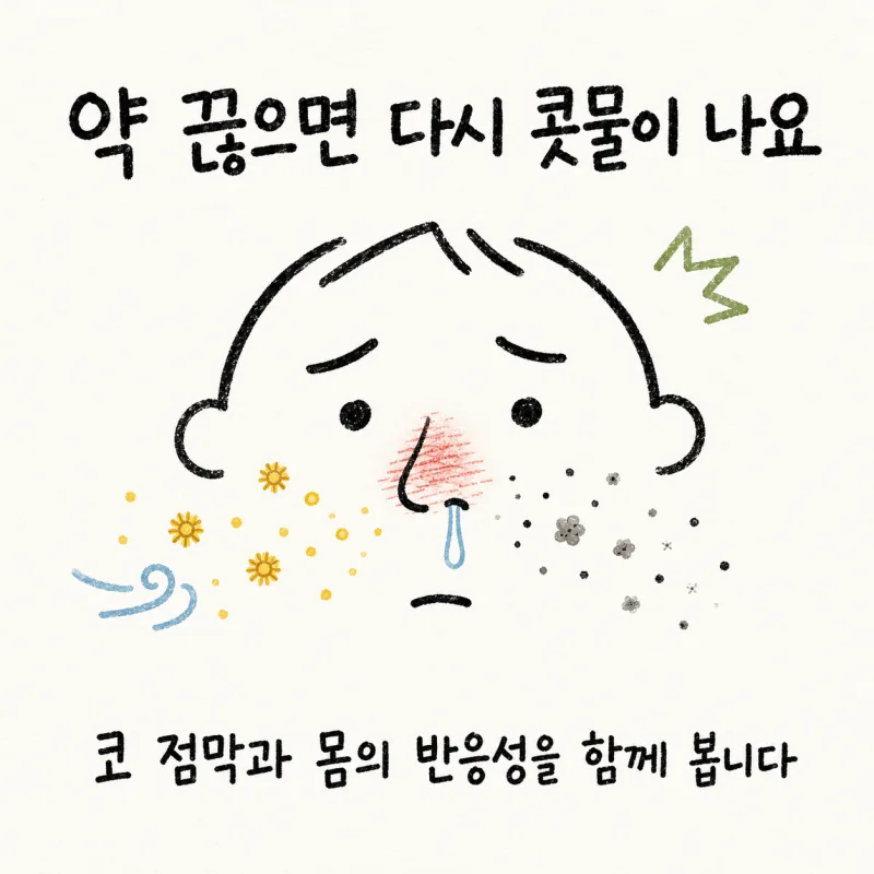 인천 송도 알레르기비염 · 알레르기성 비염 · 비구(鼻鼽)