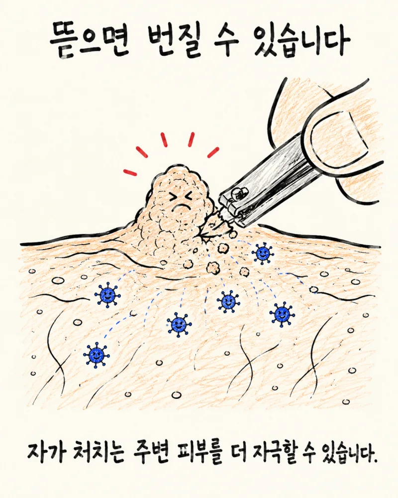 사마귀의 주요 원인