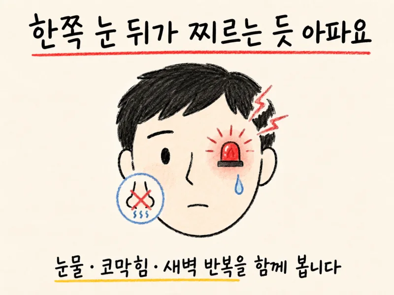 인천 송도 군발두통 · 군집두통 · 미릉골통 · 궐음두통