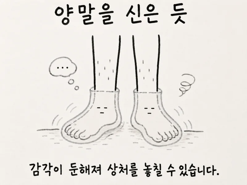 말초신경병증 치료 단계별 경과