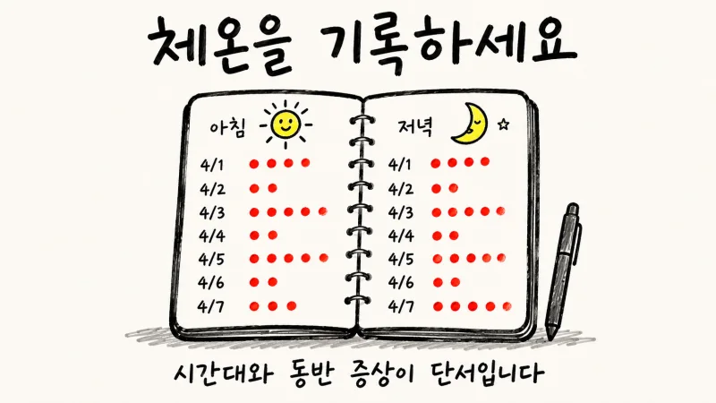 검사 결과지를 꼭 가져오셔야 하는 이유