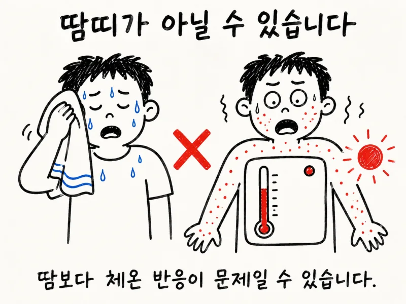 인천 송도 콜린성두드러기 · 콜린성 담마진 · 열성 두드러기
