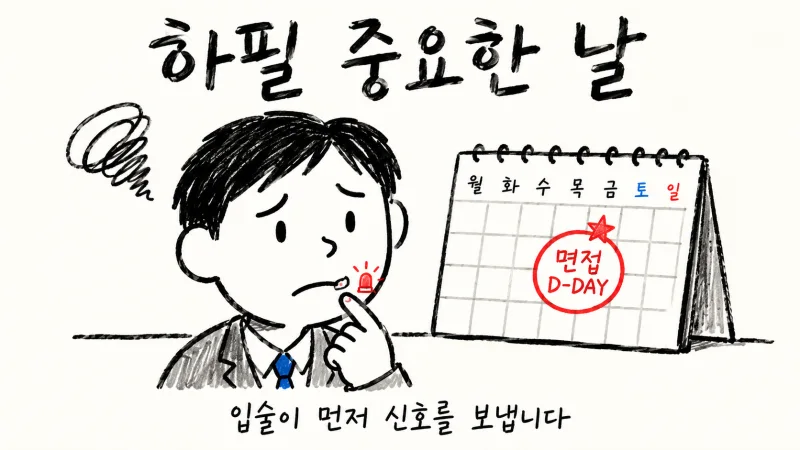 인천 송도 구순포진 · 입술 헤르페스 · 단순포진 바이러스