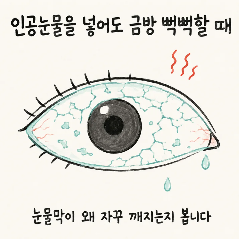 인천 송도 안구건조증 · 건성안 증후군 · 눈 마름증