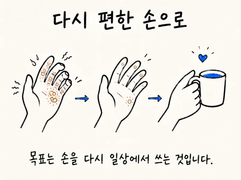 오래된 한포진 환자분들께